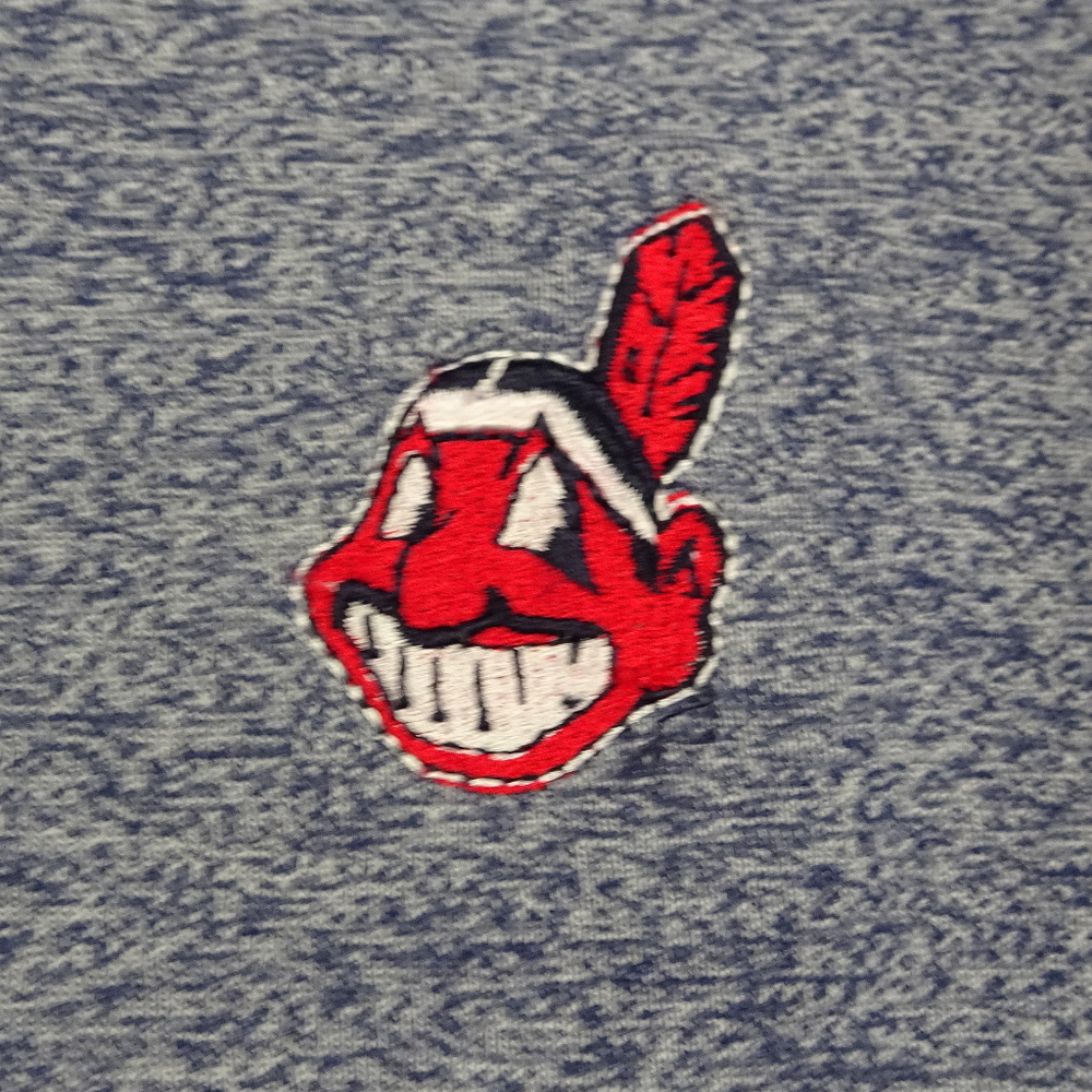 MLB Cleveland Indians Wahoo Gray Polo Size Medium - Picture 3 of 5